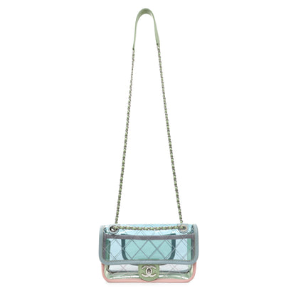 Exclusive Chanel Coco Splash Mini PVC Flap Bag — Front View