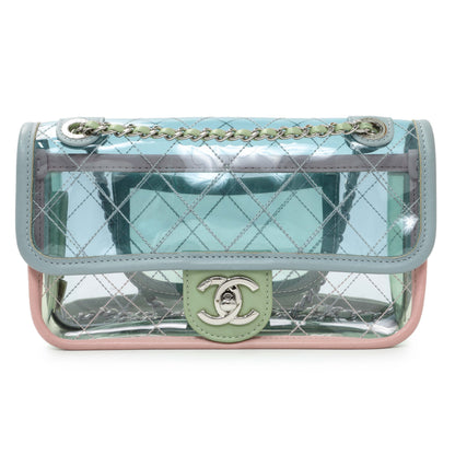 Exclusive Chanel Coco Splash Mini PVC Flap Bag — Side View