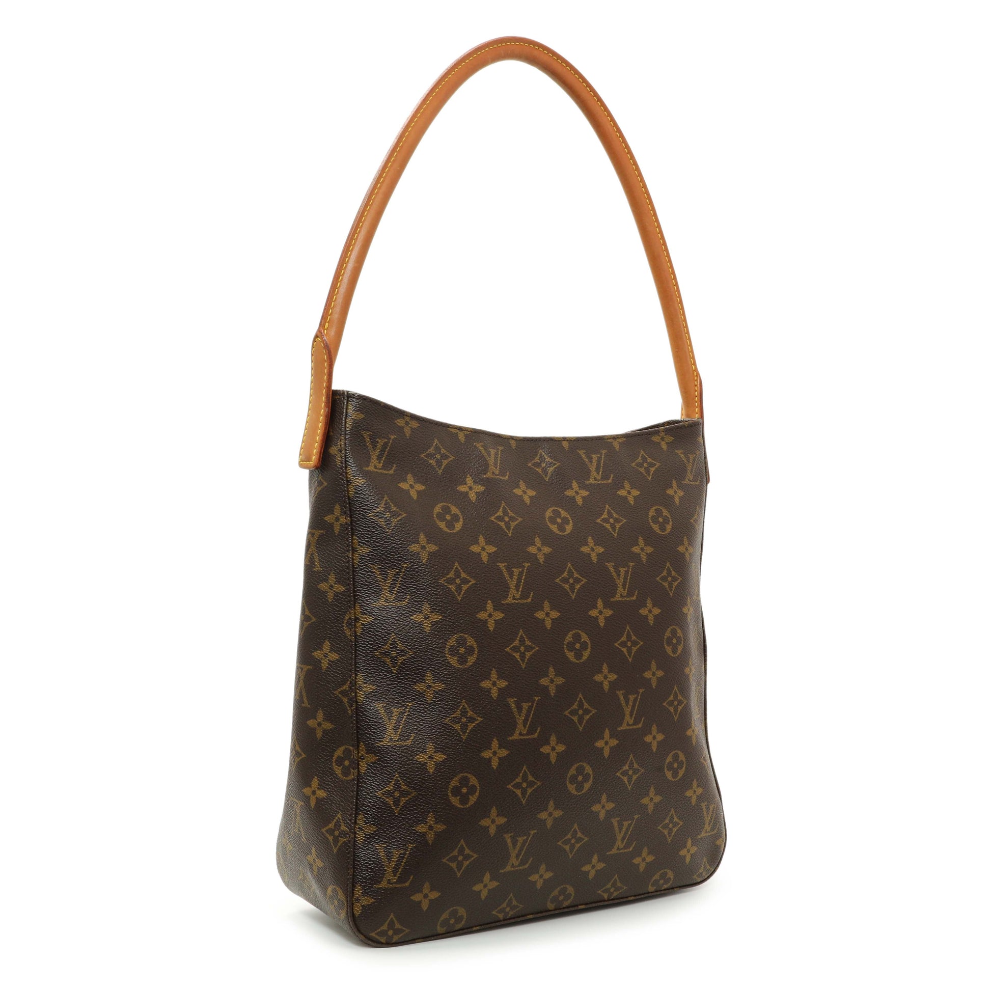 Exclusive Louis Vuitton Monogram Looping GM — Side View