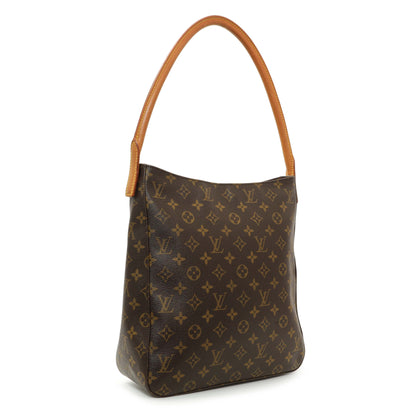 Exclusive Louis Vuitton Monogram Looping GM — Side View