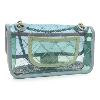 Exclusive Chanel Coco Splash Mini PVC Flap Bag — Back View
