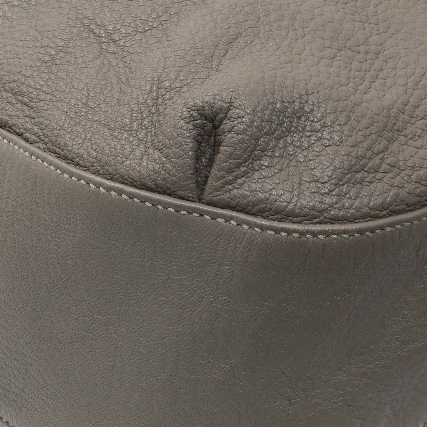 Exclusive Gucci Grey Calfskin G Wave Shoulder Bag — Alternate View 7