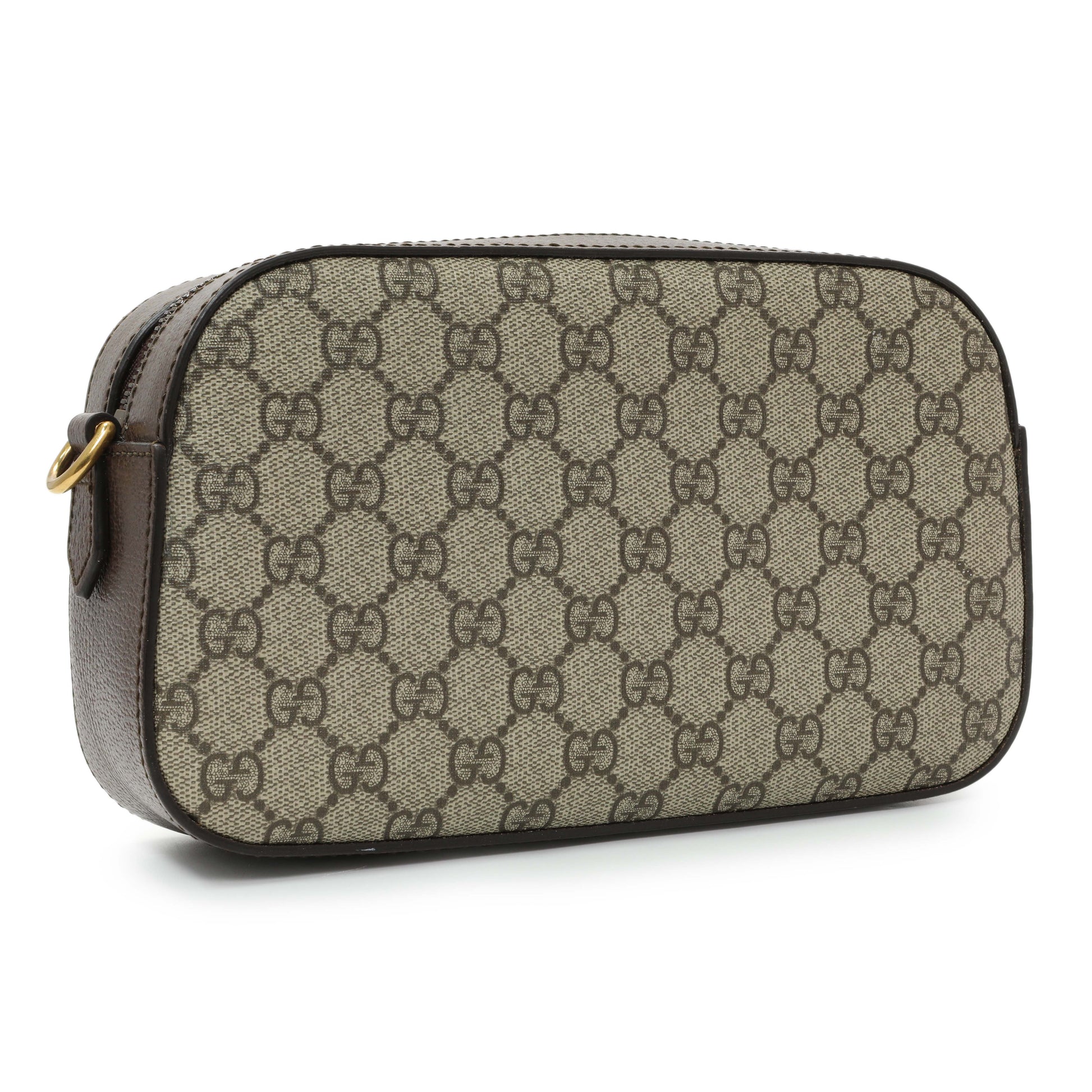Exclusive Gucci GG Supreme Monogram Web Neo Vintage Shoulder Bag — Side View