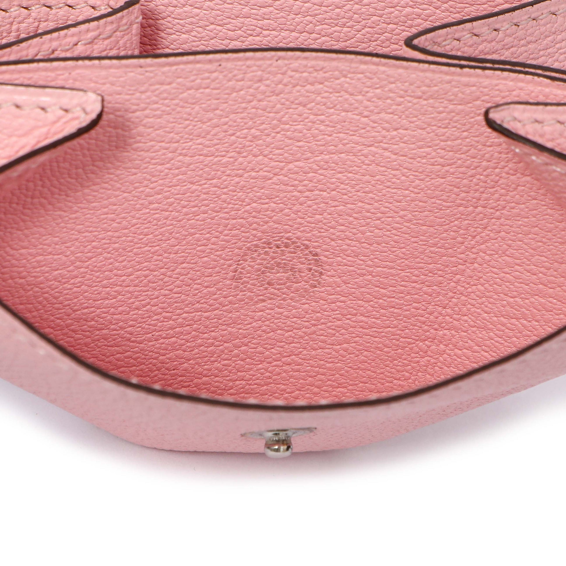 Exclusive Hermes Rose Sakura Chevre 72 Coin Purse — Alternate View 7