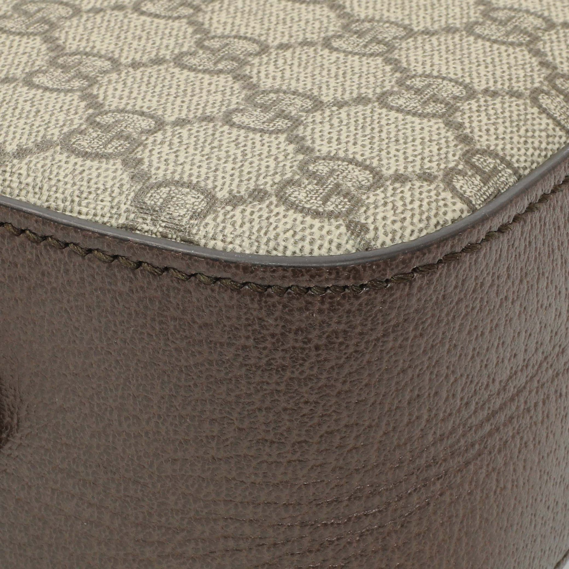 Exclusive Gucci GG Supreme Monogram Web Neo Vintage Shoulder Bag — Lifestyle View