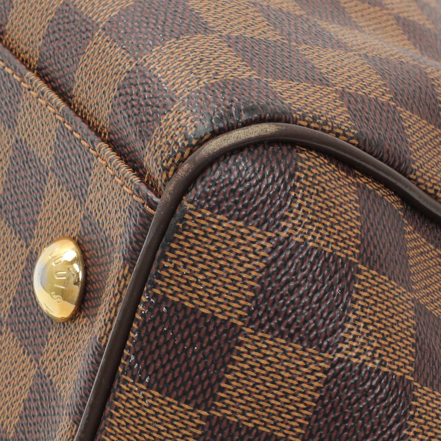 Exclusive Louis Vuitton Damier Ebene Trevi PM — Detail View