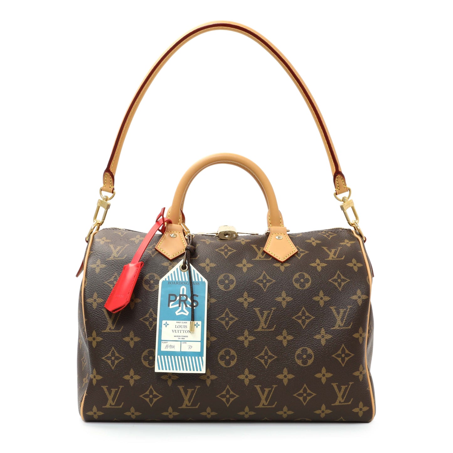 Exclusive Louis Vuitton Monogram Speedy Soft Crafty 30 — Front View