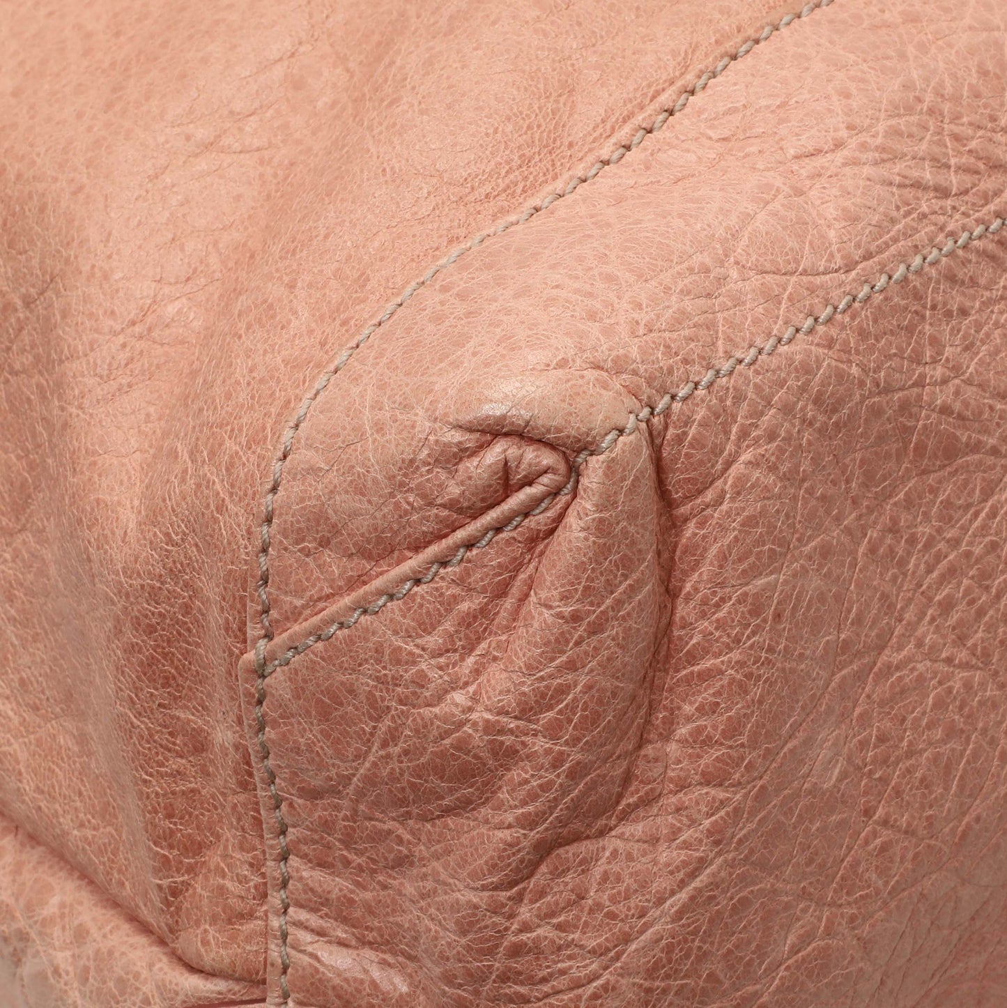 Exclusive Balenciaga Pink Agneau Giant 21 Hardware Day Hobo — Lifestyle View