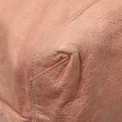 Exclusive Balenciaga Pink Agneau Giant 21 Hardware Day Hobo — Lifestyle View