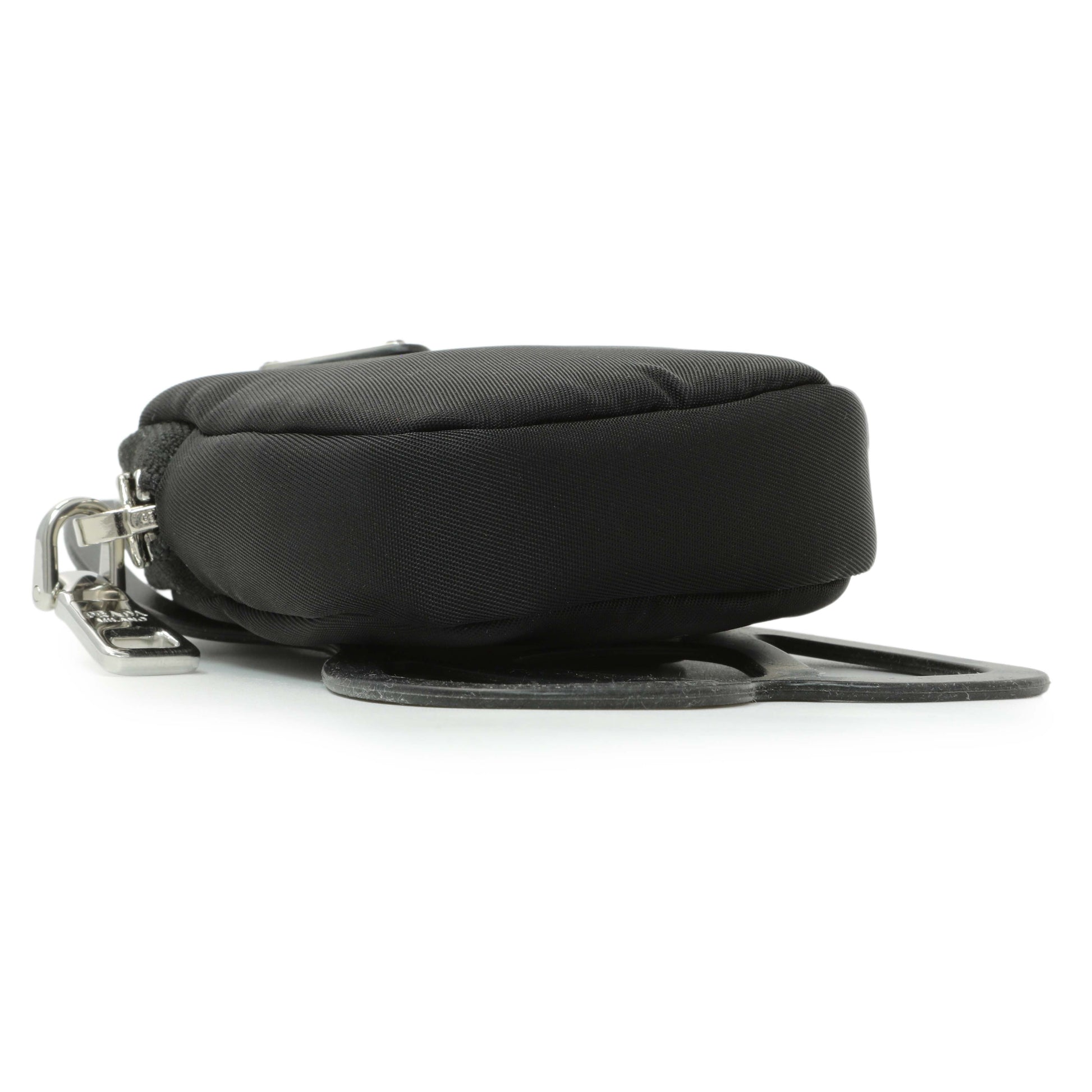 Exclusive Prada Black Nylon Smartphone Case — Back View