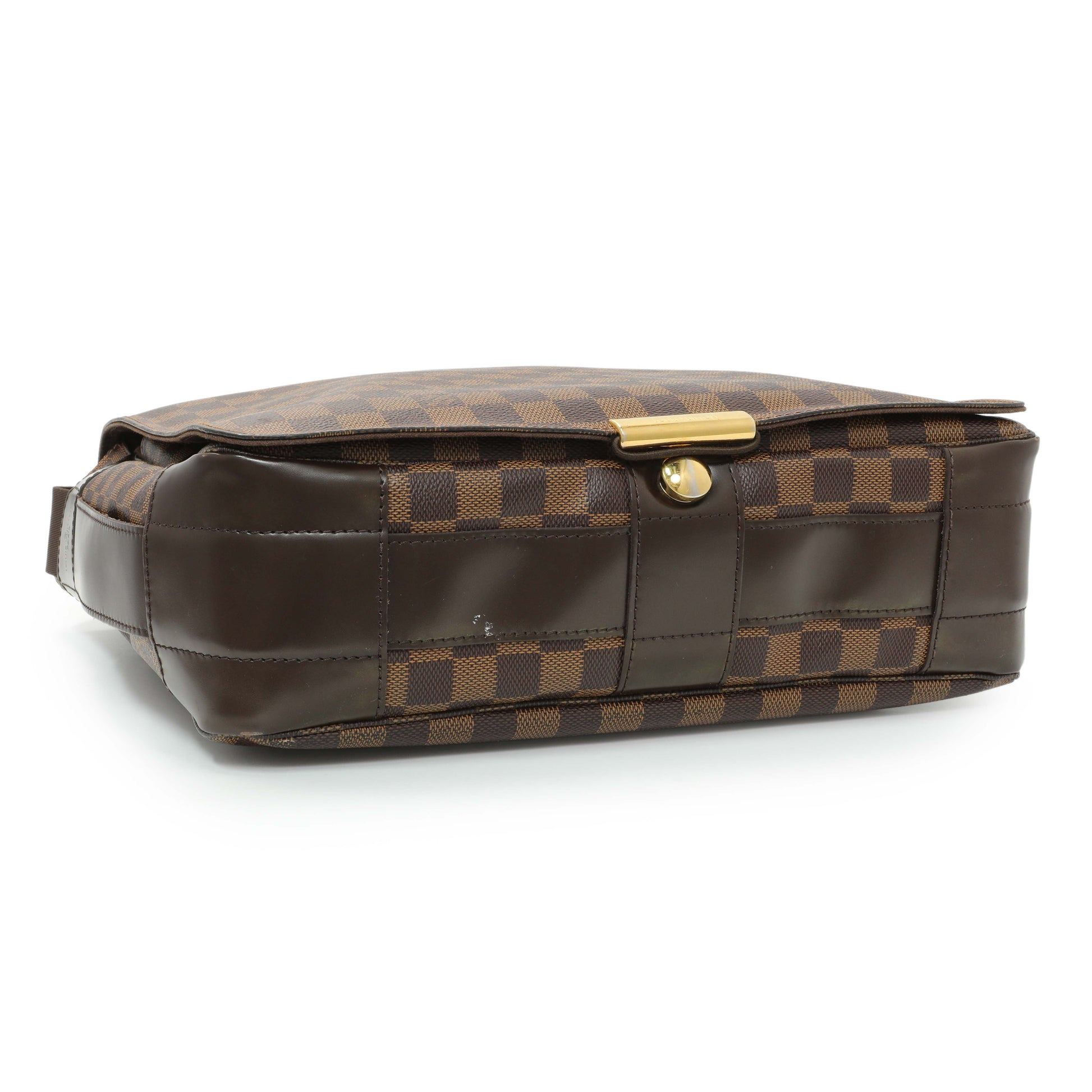 Exclusive Lous Vuitton Damier Ebene Bastille Messenger — Back View