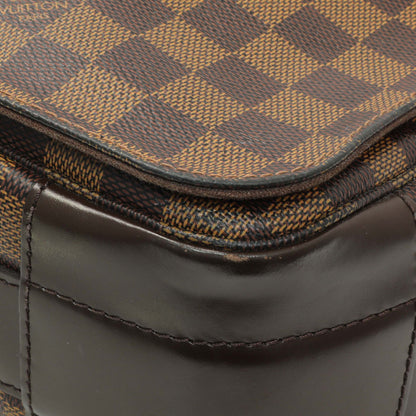 Exclusive Lous Vuitton Damier Ebene Bastille Messenger — Detail View