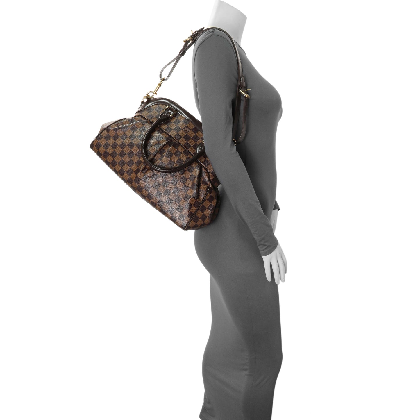 Exclusive Louis Vuitton Damier Ebene Trevi PM — Alternate View 11
