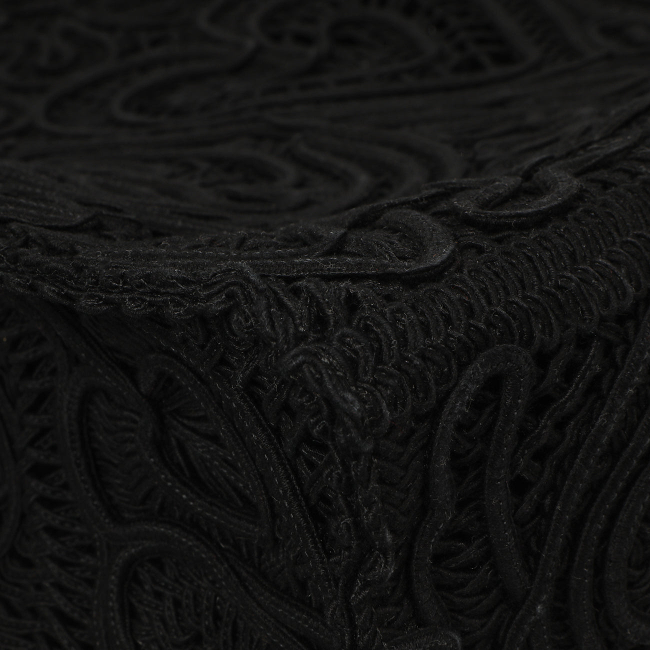 Exclusive Dolce & Gabbana Black Cordonetto Lace Tote — Lifestyle View