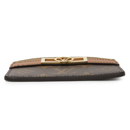 Exclusive Louis Vuitton Reverse Monogram Dauphine Card Holder — Back View