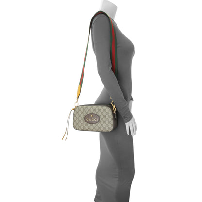 Exclusive Gucci GG Supreme Monogram Web Neo Vintage Shoulder Bag — Alternate View 11