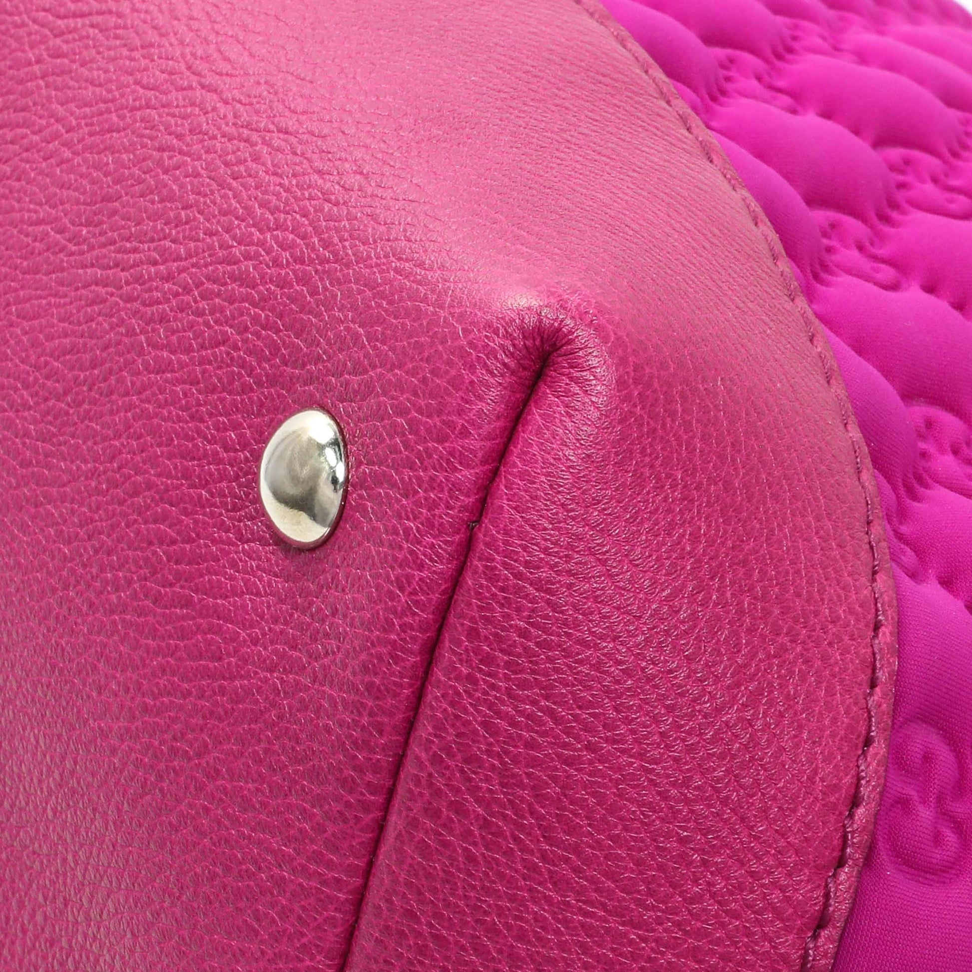 Exclusive Gucci Fuchsia Guccissima Neoprene Techno Tote — Alternate View 7