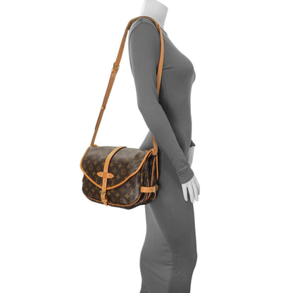 Exclusive Louis Vuitton Monogram Saumur 30 — Alternate View 10