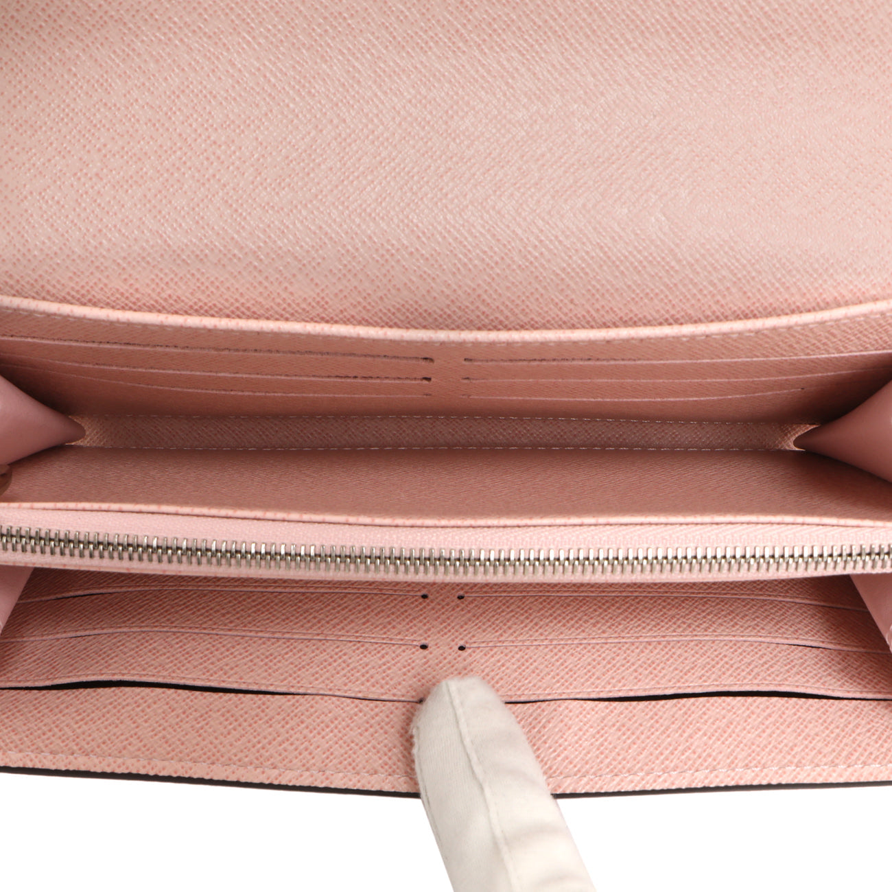 Exclusive Louis Vuitton Rose Ballerine Epi Twist Wallet — Top View