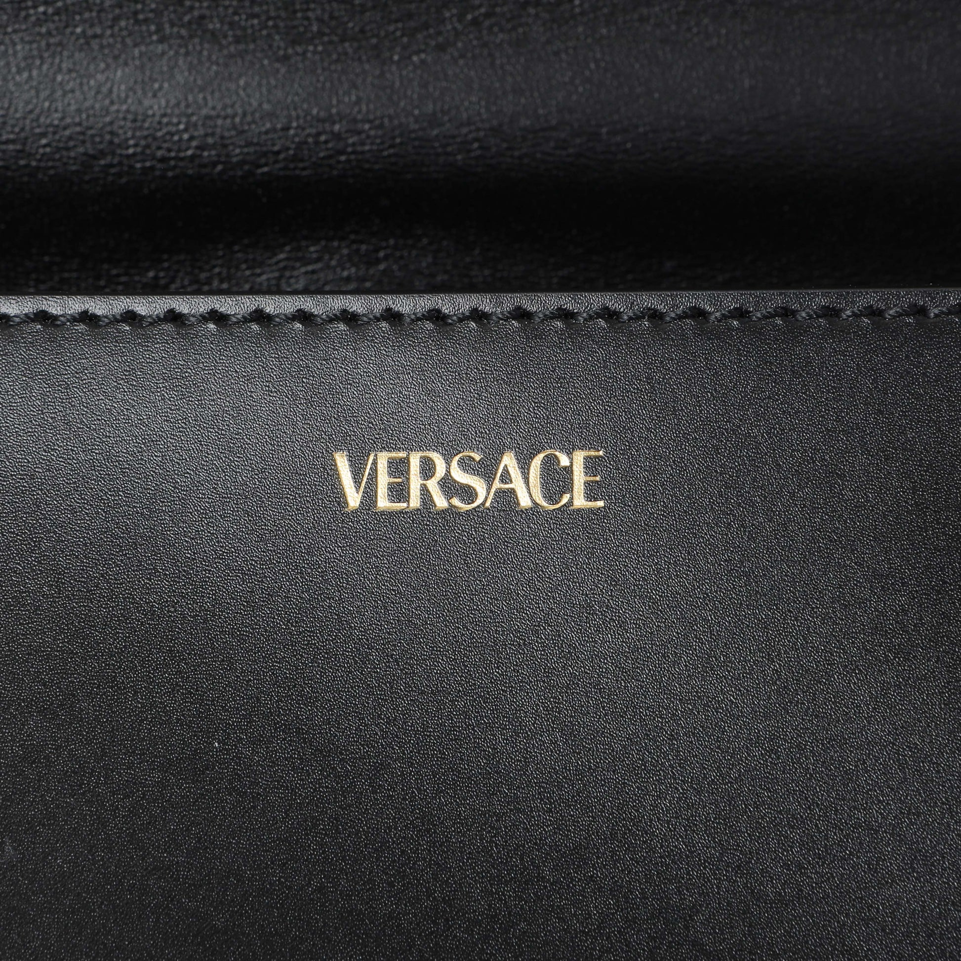 Exclusive Versace Greca Goddess Shoulder Bag — Detail View