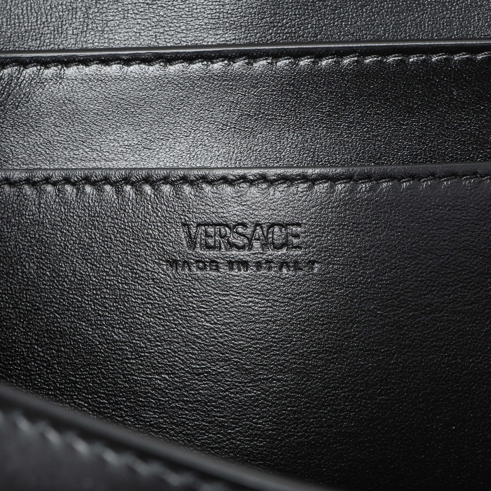 Exclusive Versace Greca Goddess Shoulder Bag — Lifestyle View