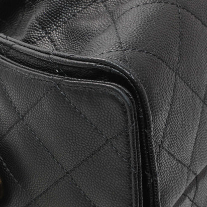 Exclusive Chanel Black Caviar Quilted Small Chanel 25 Handbag — Lifestyle View