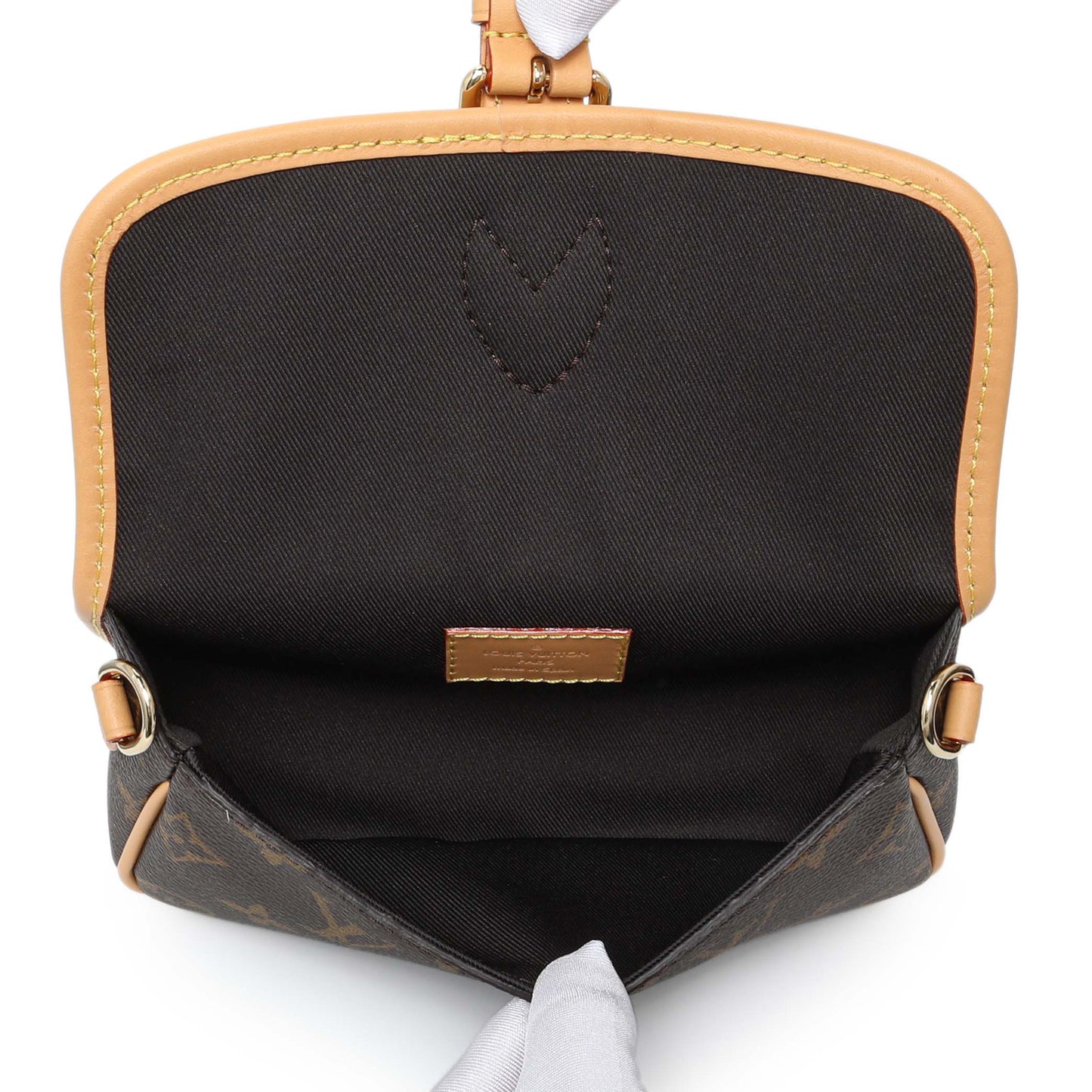 Exclusive Louis Vuitton Monogram Nano Diane — Detail View