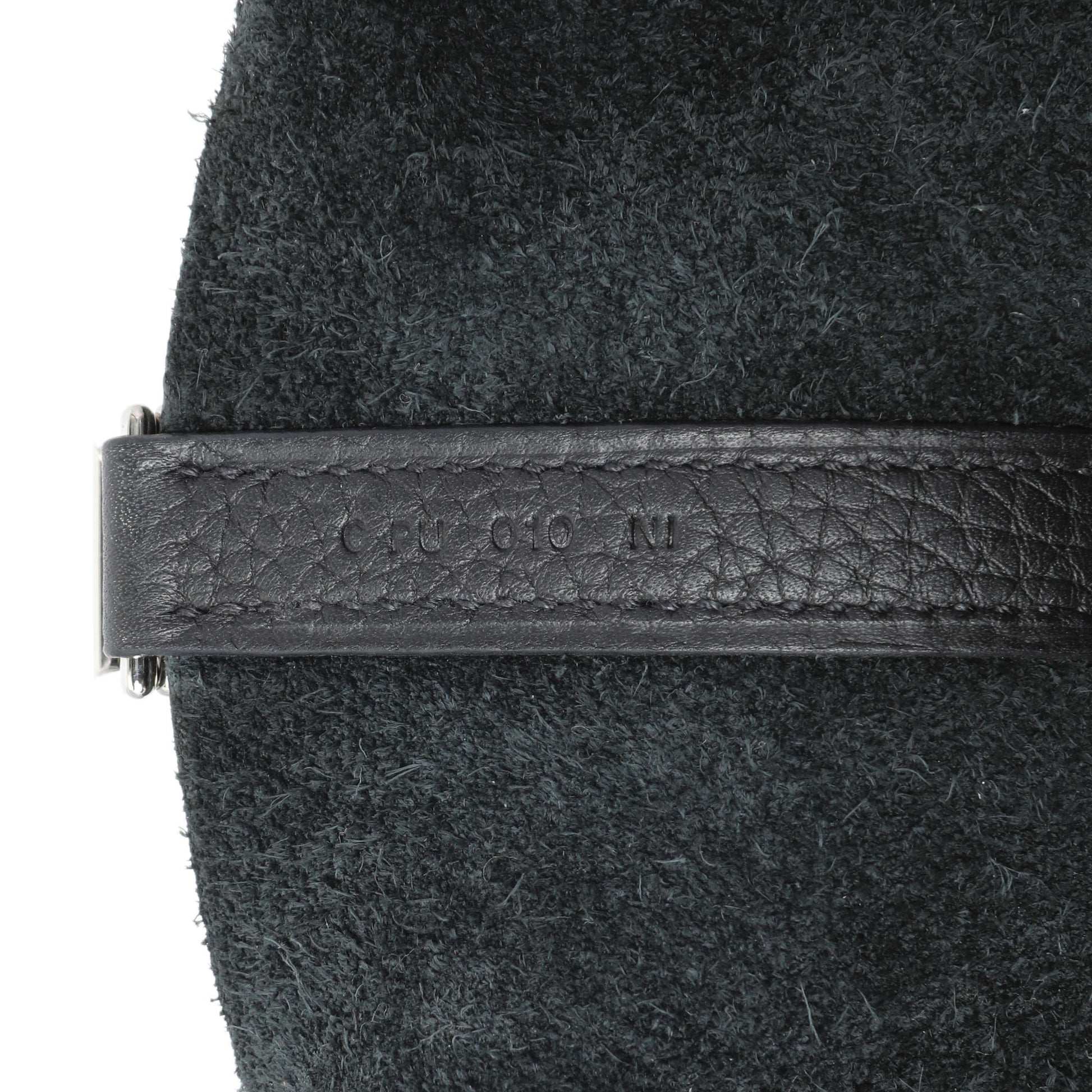 Exclusive Hermes Black Taurillon Clemence Picotin Lock 18 — Lifestyle View