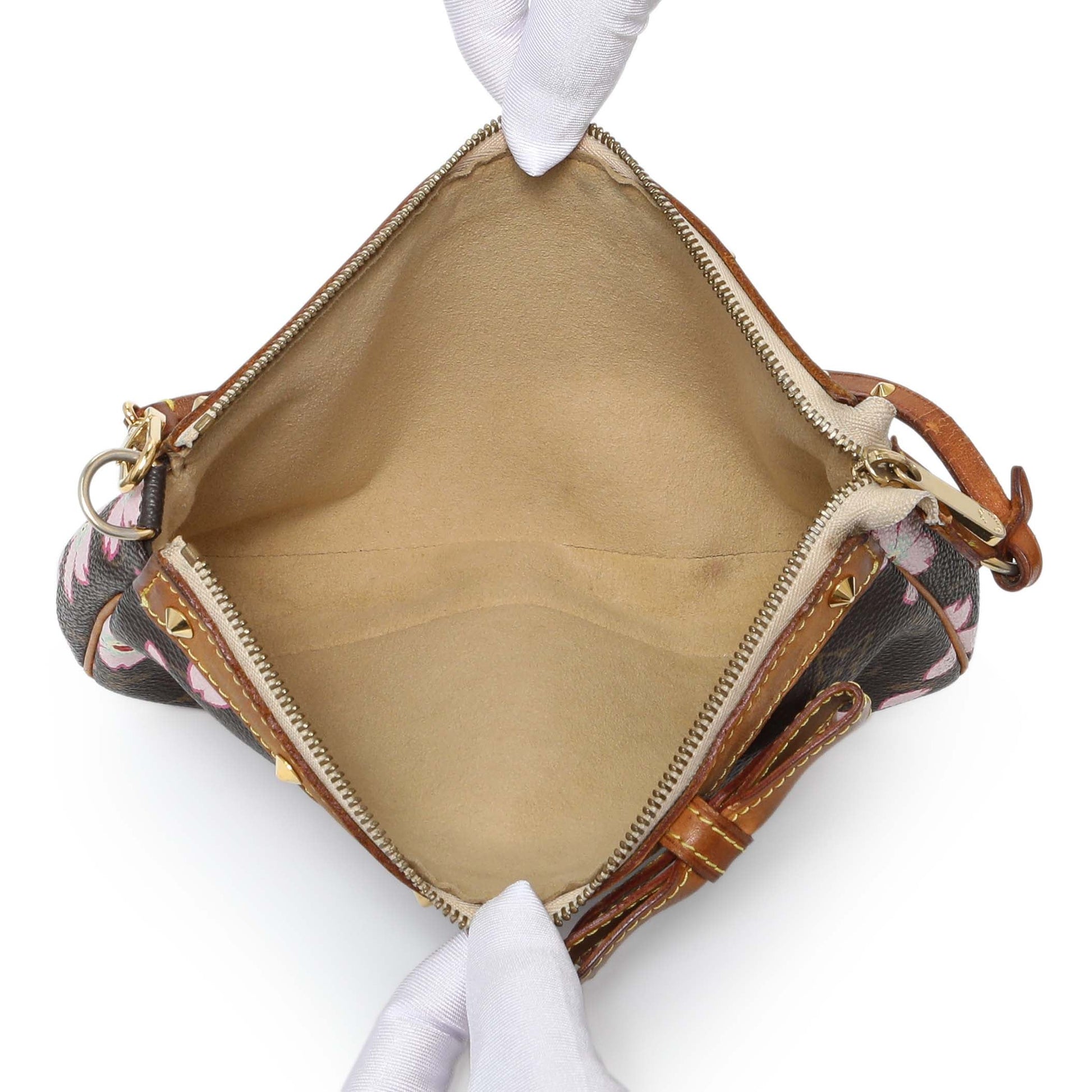 Exclusive Louis Vuitton Monogram Cherry Blossom Pochette Accessories — Alternate View 8