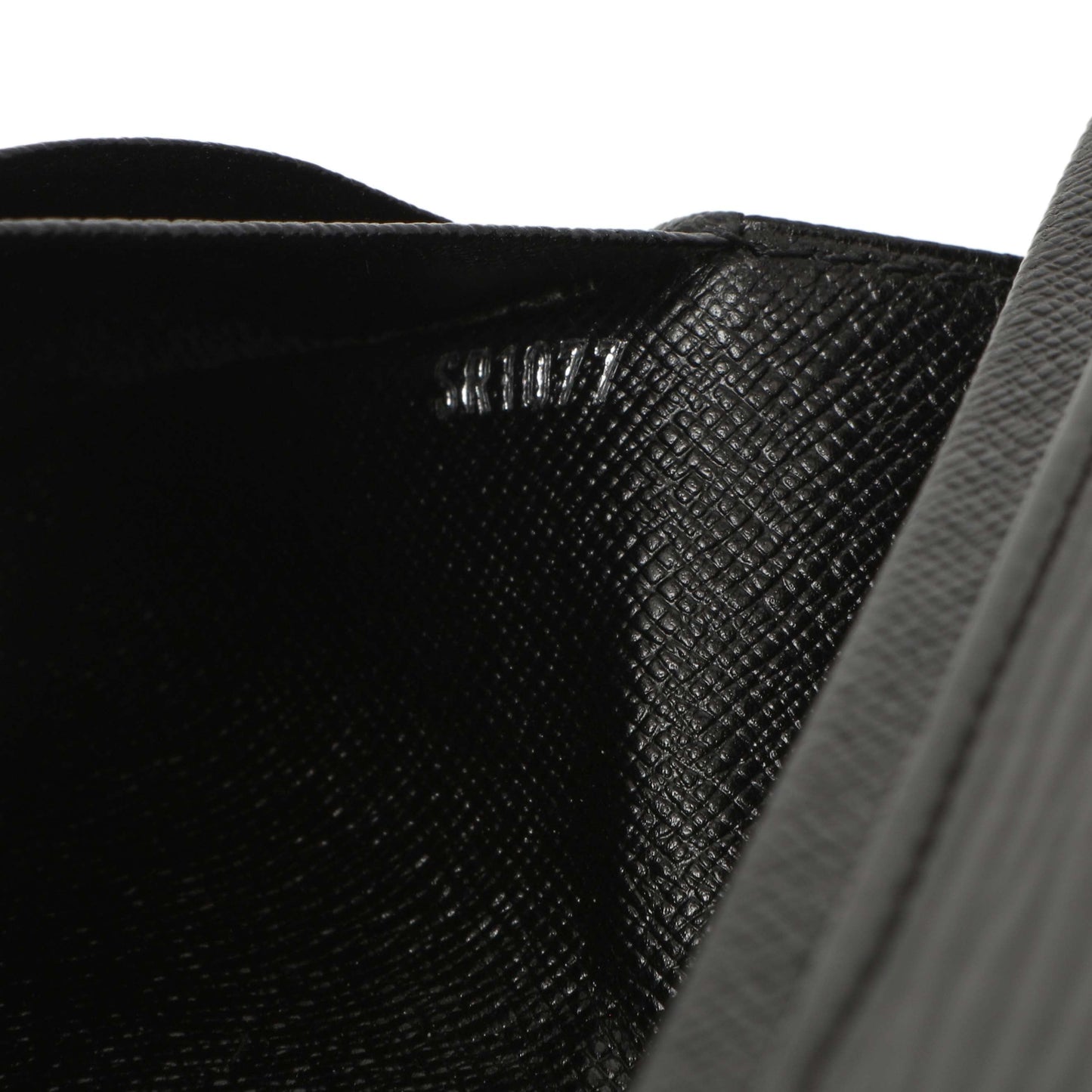 Exclusive Louis Vuitton Black Epi Porte-Monnaie Billets Tresor Wallet — Lifestyle View