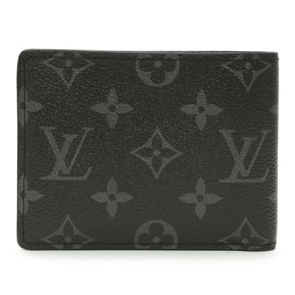Exclusive Louis Vuitton Monogram Eclipse Multiple Wallet — Side View
