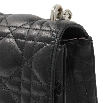 Exclusive Christian Dior Black Lambskin Cannage Medium Miss Dior Flap — Alternate View 8