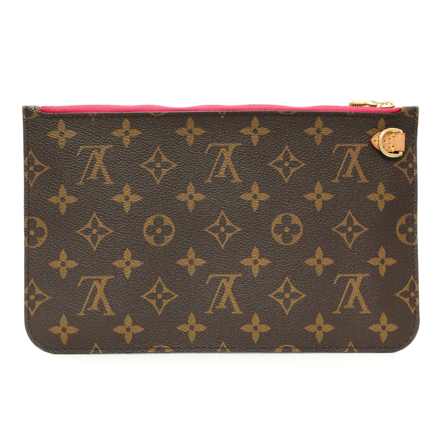Exclusive Louis Vuitton Monogram Neverfull Pochette MM/GM — Side View