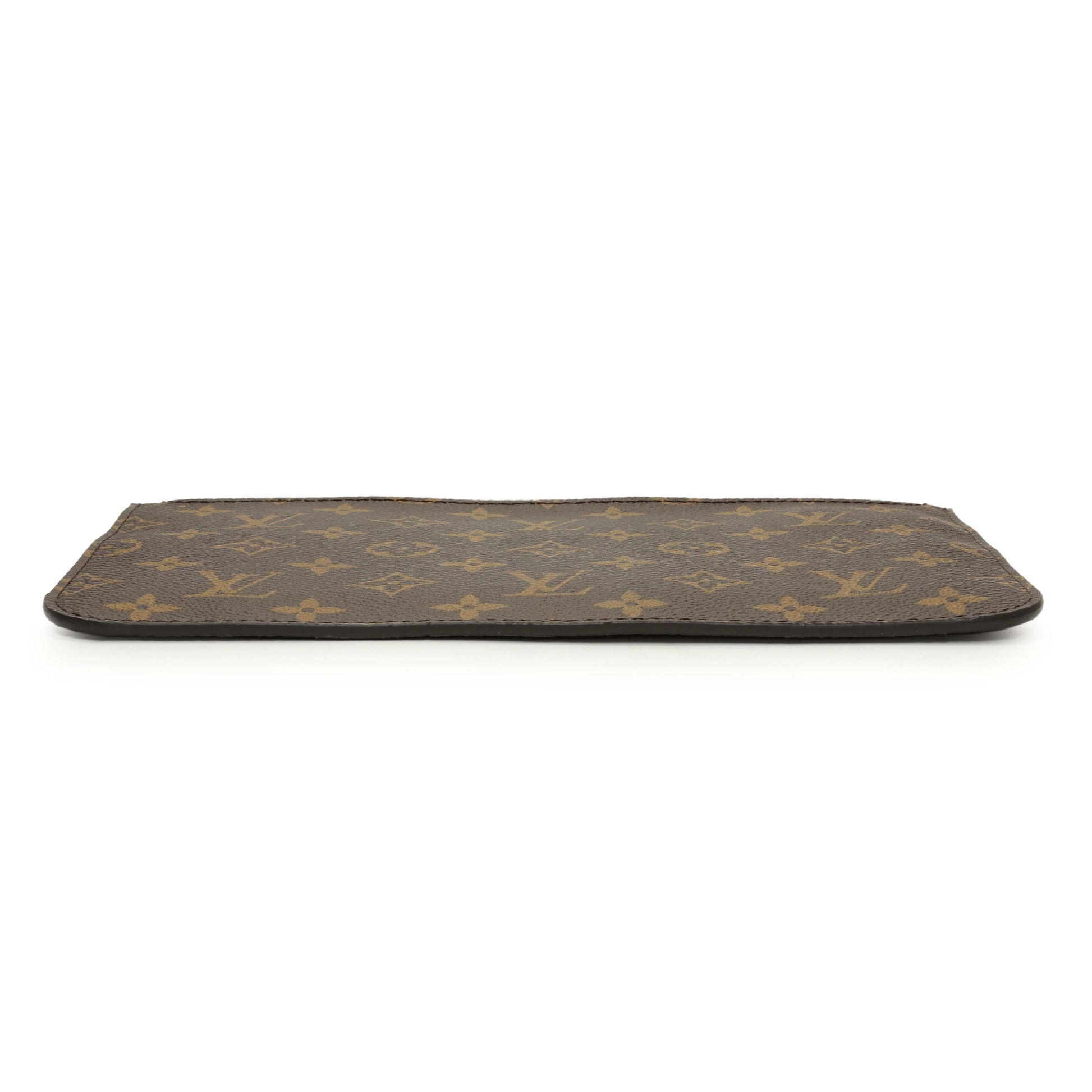 Exclusive Louis Vuitton Monogram Neverfull Pochette MM/GM — Back View