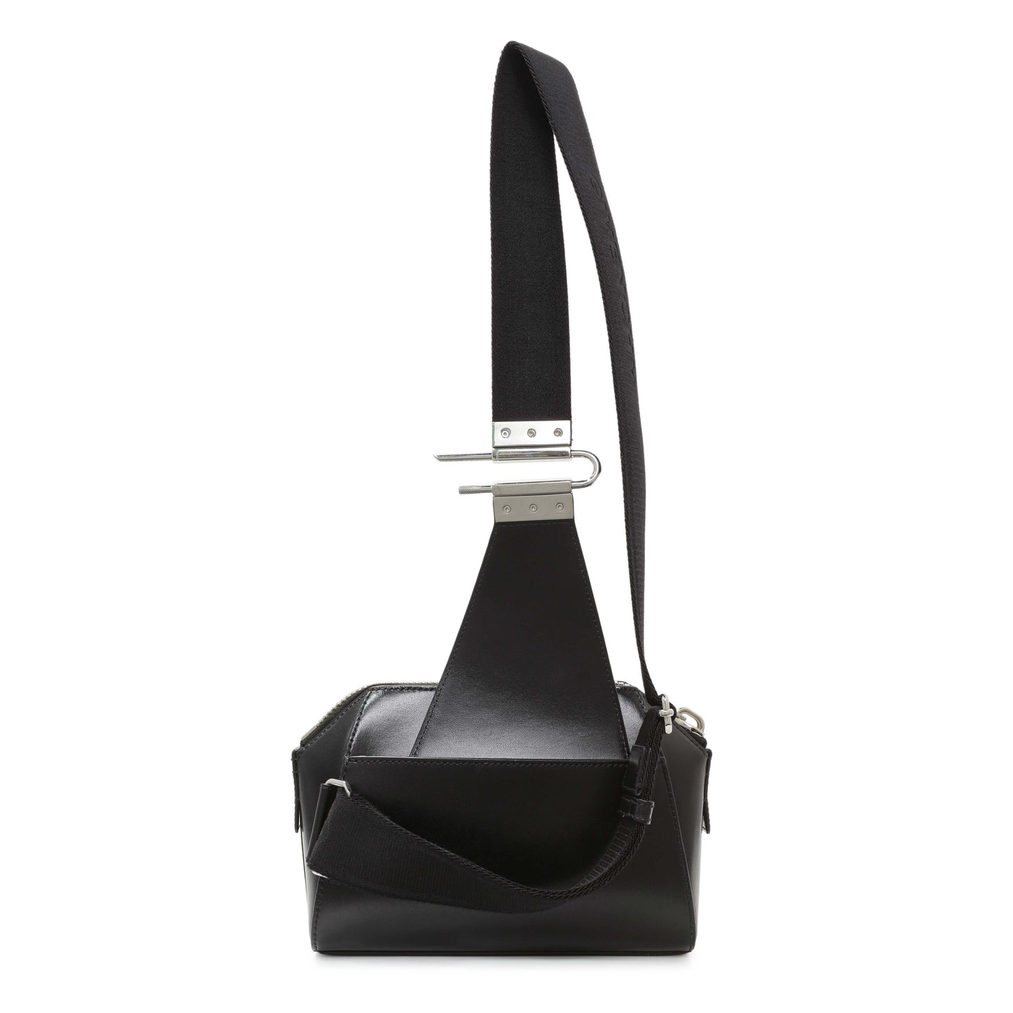 Exclusive Givenchy Black Calfskin Antigona U Crossbody Bag — Side View