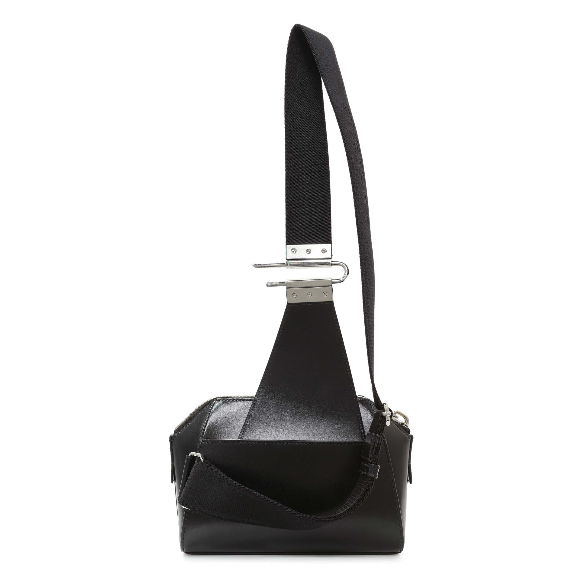 Exclusive Givenchy Black Calfskin Antigona U Crossbody Bag — Side View