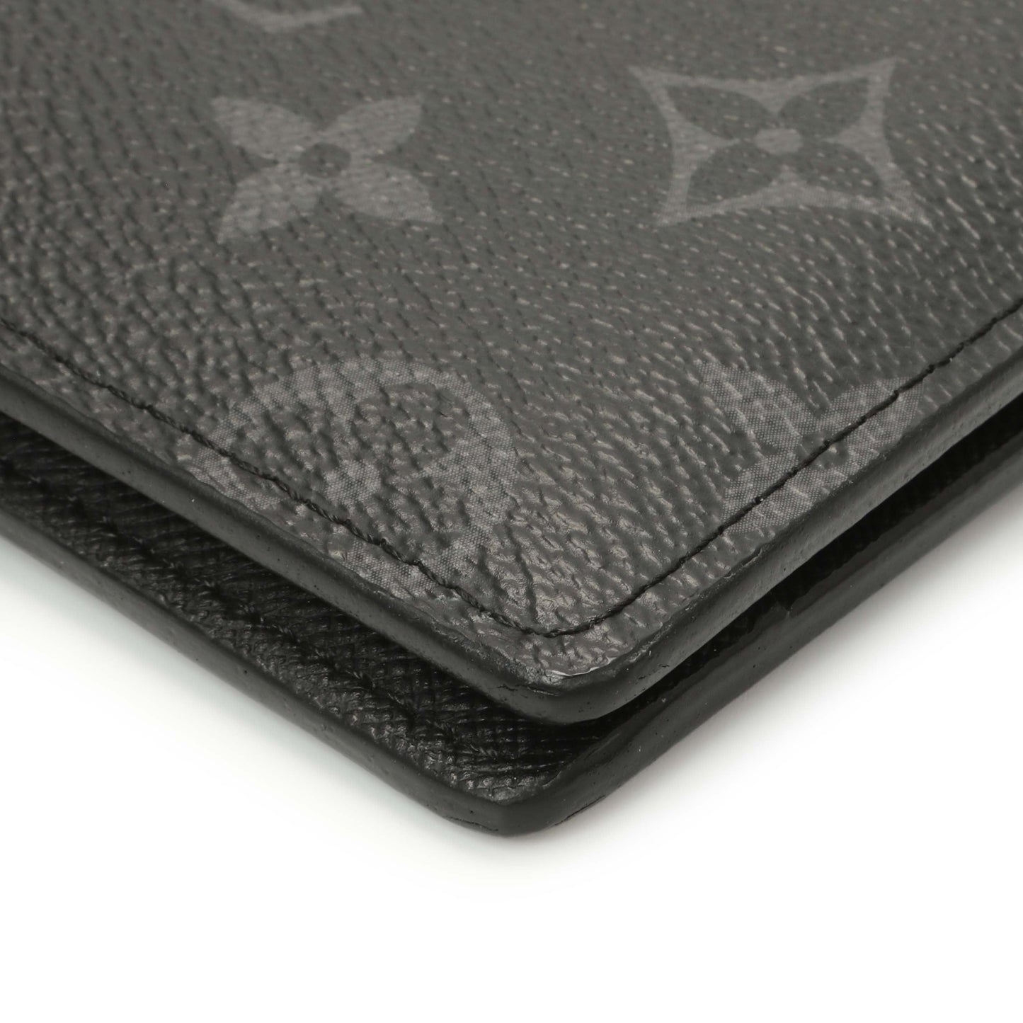 Exclusive Louis Vuitton Monogram Eclipse Multiple Wallet — Top View