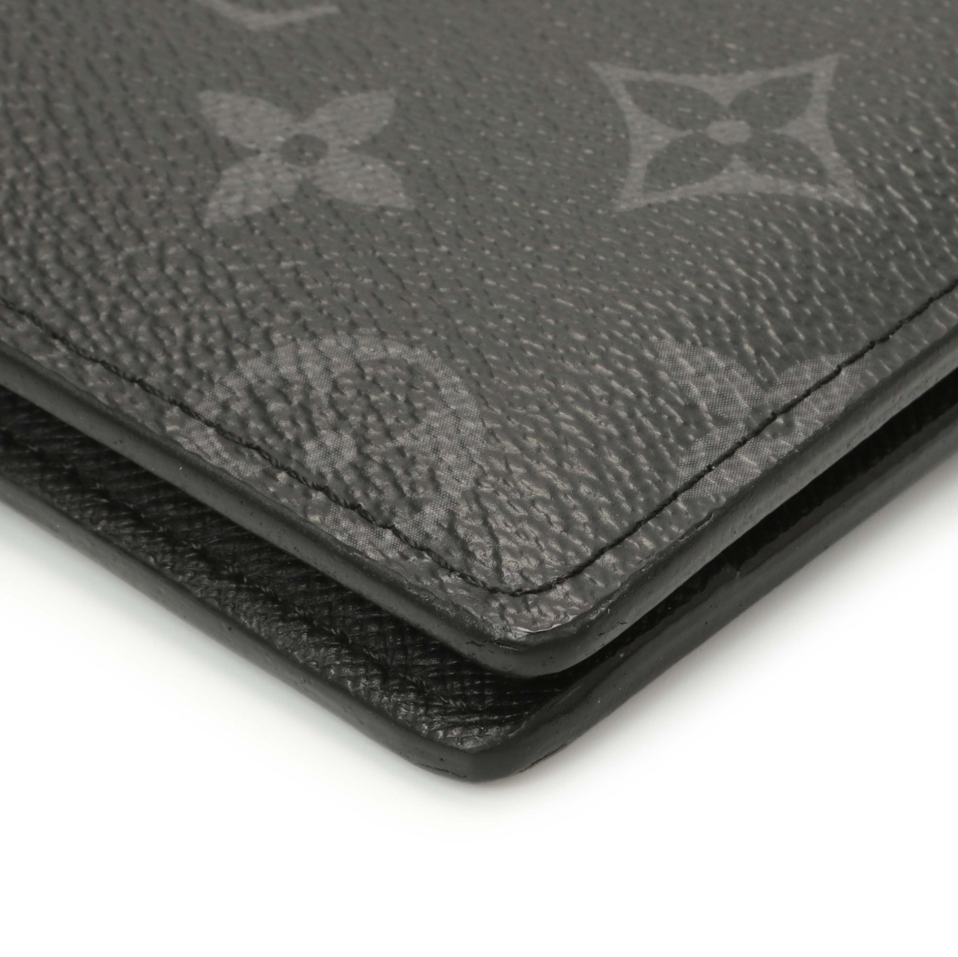 Exclusive Louis Vuitton Monogram Eclipse Multiple Wallet — Top View
