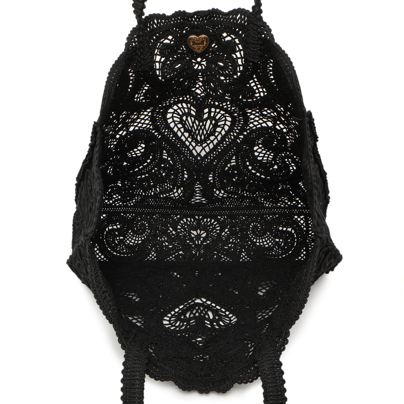 Exclusive Dolce & Gabbana Black Cordonetto Lace Tote — Alternate View 8