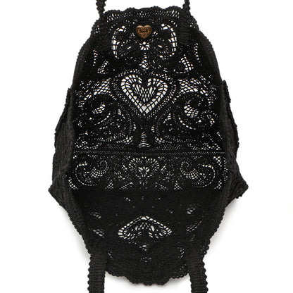 Exclusive Dolce & Gabbana Black Cordonetto Lace Tote — Alternate View 8