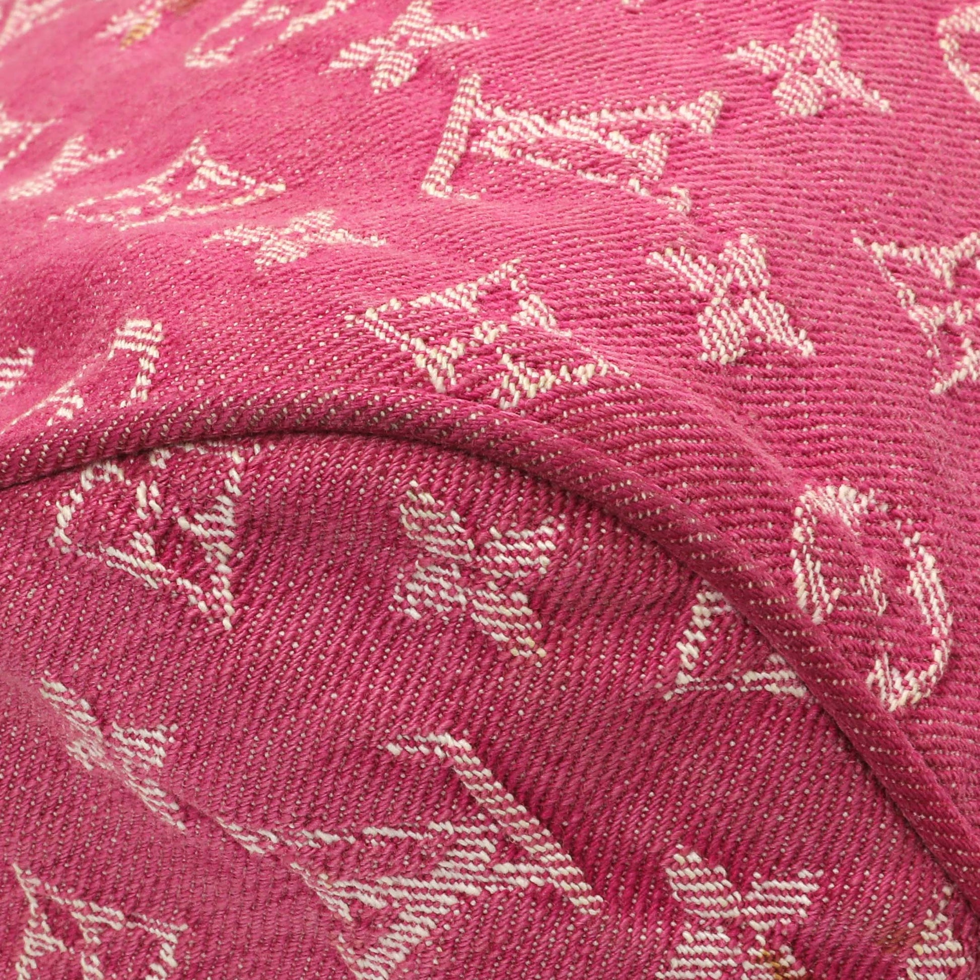 Exclusive Louis Vuitton Pink Monogram Denim Neo Speedy — Lifestyle View