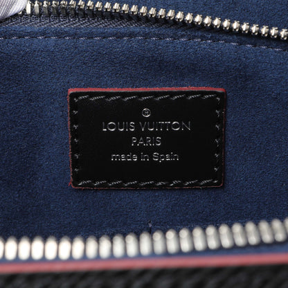 Exclusive Louis Vuitton Black Epi Soufflot MM — Detail View