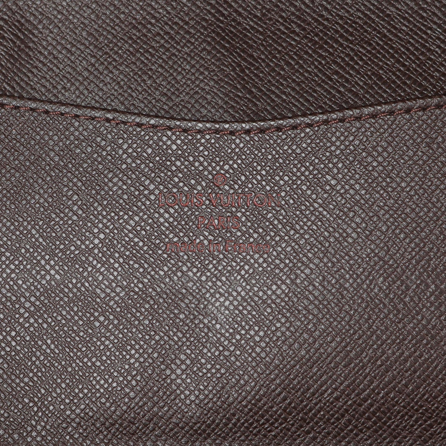 Exclusive Louis Vuitton Damier Ebene Josephine Wallet — Detail View