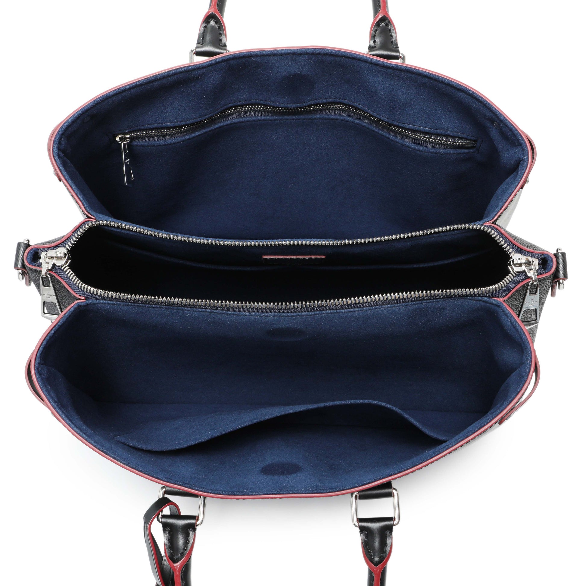Exclusive Louis Vuitton Black Epi Soufflot MM — Top View