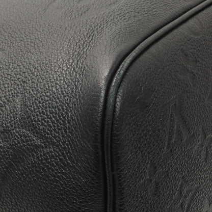 Exclusive Louis Vuitton Black Empreinte Monogram Giant Neverfull MM — Lifestyle View