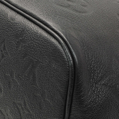 Exclusive Louis Vuitton Black Empreinte Monogram Giant Neverfull MM — Alternate View 7