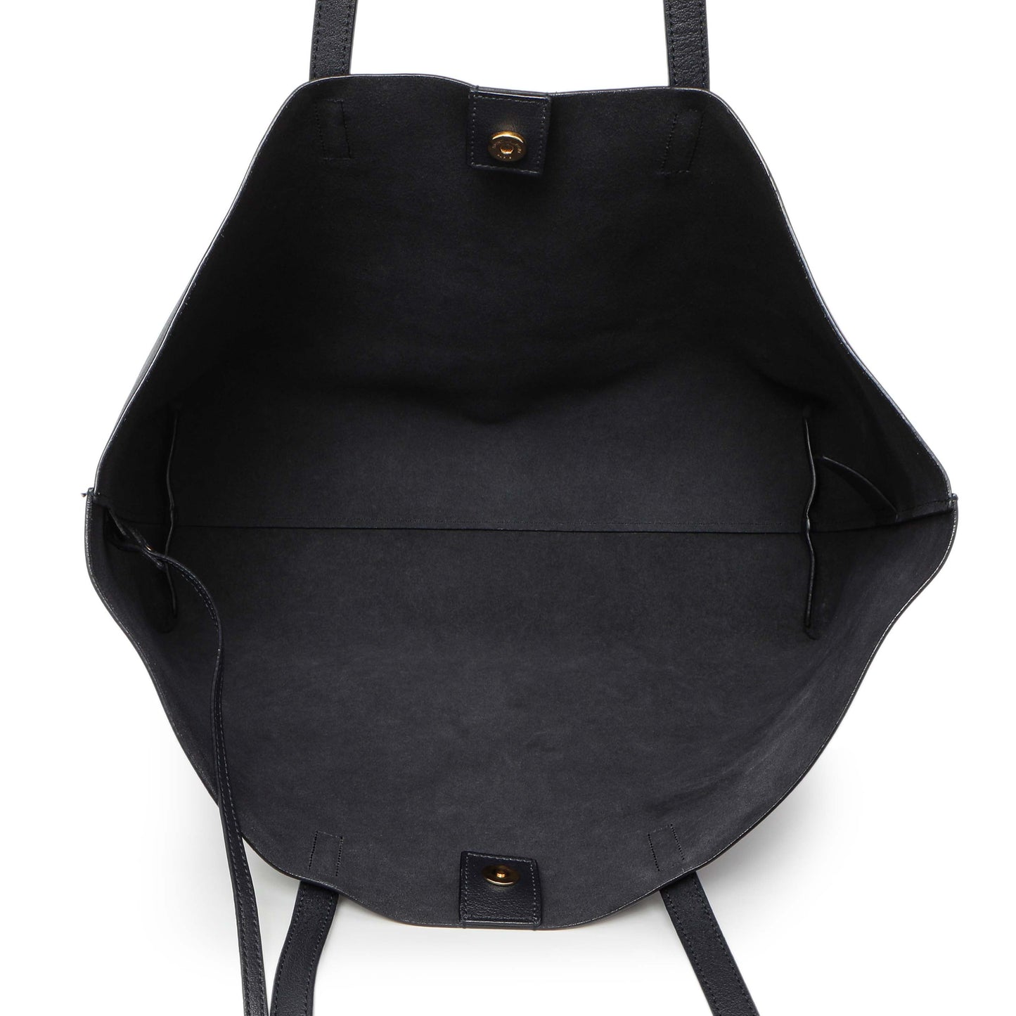 Exclusive Saint Laurent Navy Calfskin Large Shopping Tote — Alternate View 8