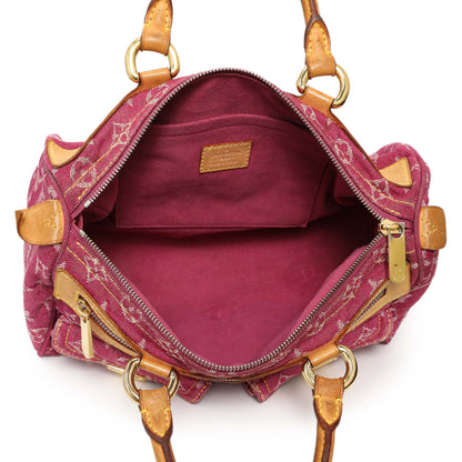 Exclusive Louis Vuitton Pink Monogram Denim Neo Speedy — Alternate View 8