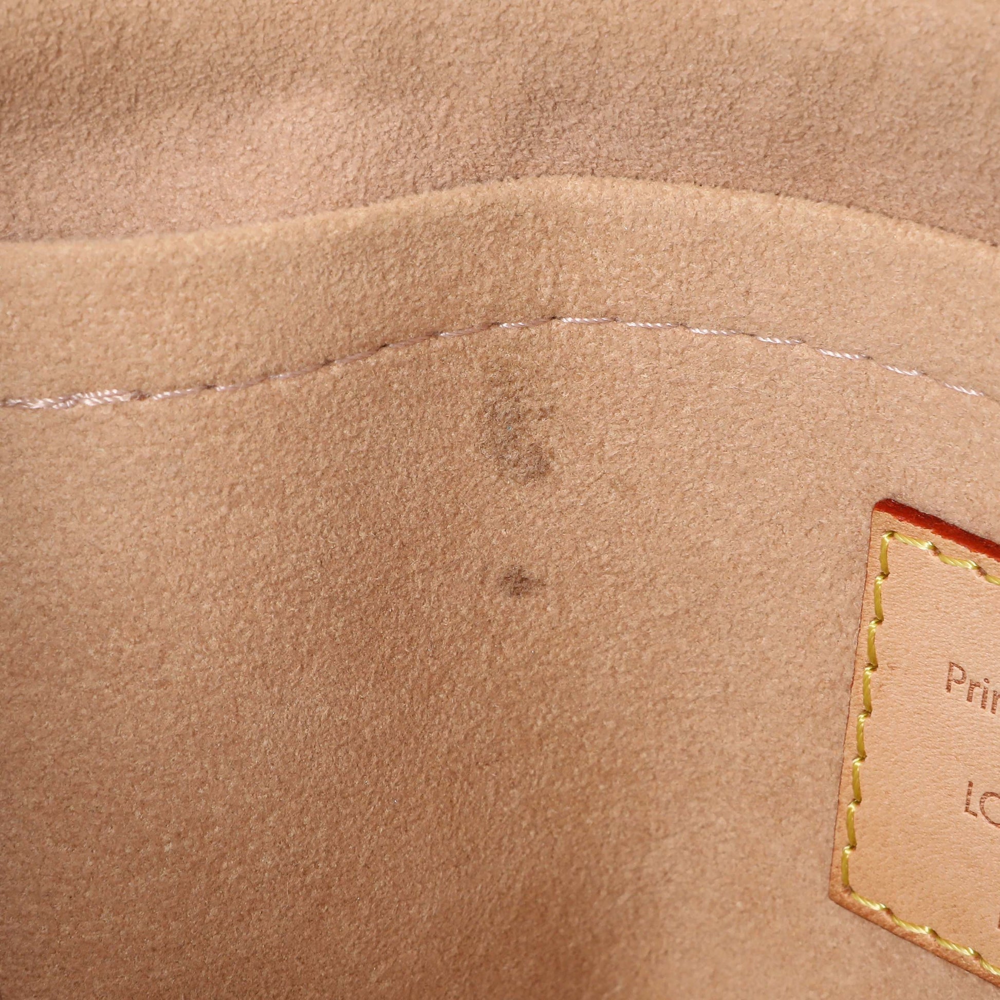 Exclusive Louis Vuitton Peach Monogram Eden Zoe Pochette — Alternate View 7