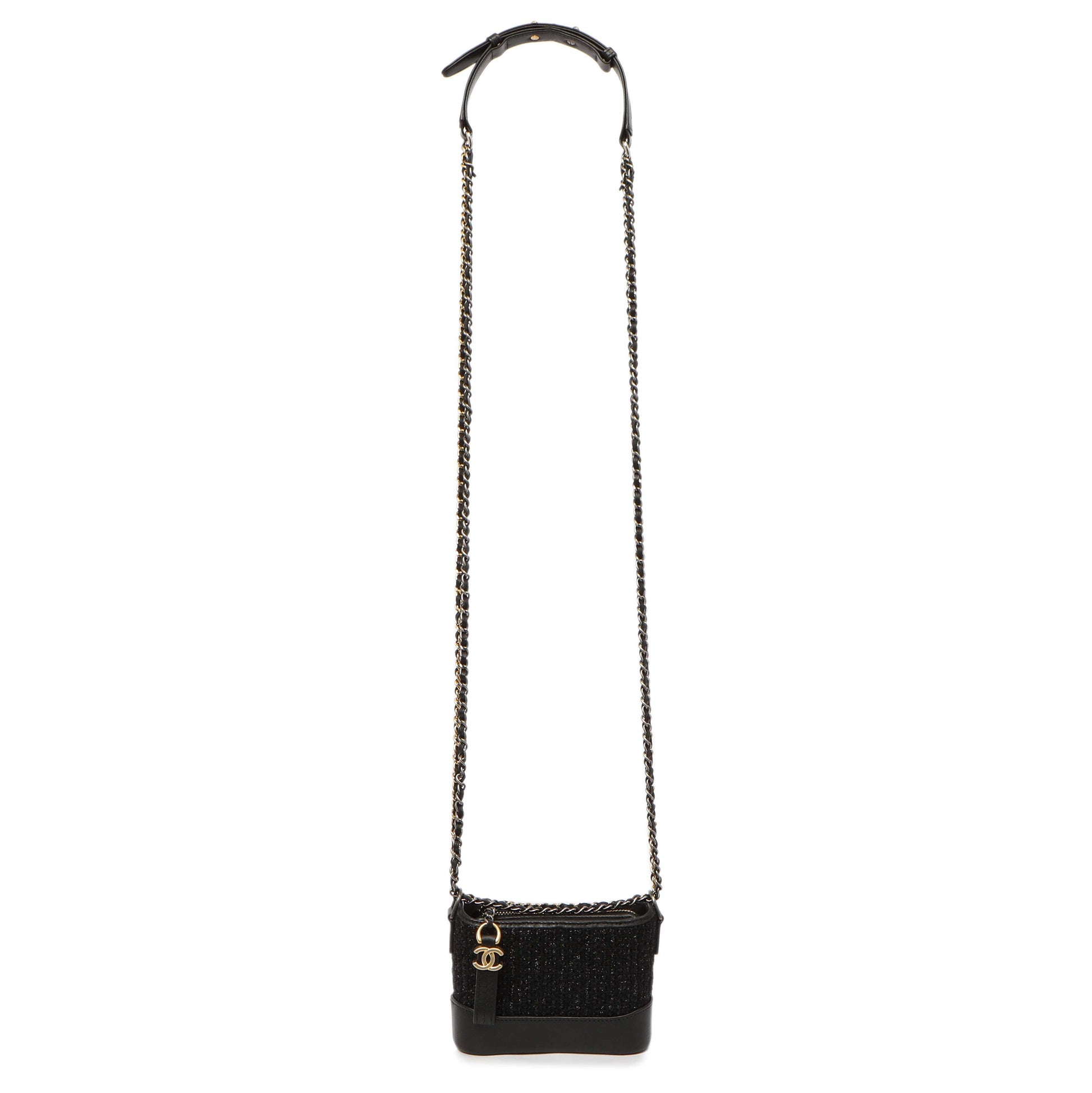 Exclusive Chanel Black Lambskin, Calfskin, Tweed Success Story Mini Bags — Lifestyle View
